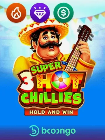 Gokkast 3 Super Hot Chillies van 3Oaks bij LepreZone