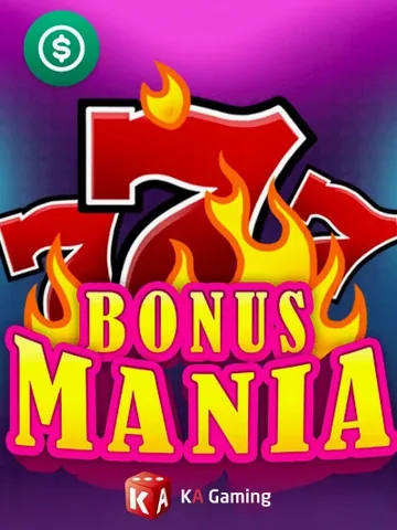 Gokkast 777 Bonus Mania van KA Gaming bij LepreZone