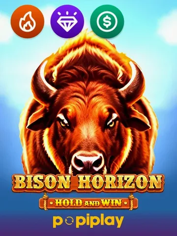 Gokkast Bison Horizon Hold and Win van Popiplay bij LepreZone