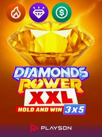 Gokkast Diamonds Power XXL Hold And Win van Playson bij LepreZone
