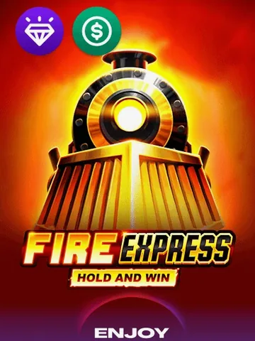Gokkast Fire Express Hold And Win van Enjoy Gaming bij LepreZone
