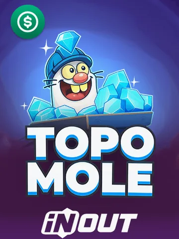 Gokkast topo mole van InOut bij LepreZone