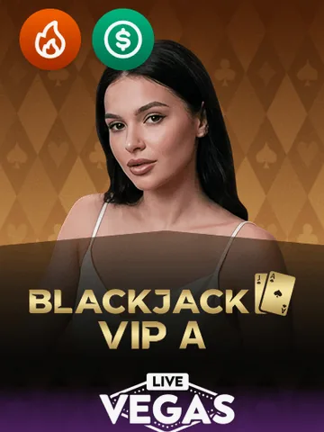 Livetafel BlackJack VIP A LiveVegas bij LepreZone