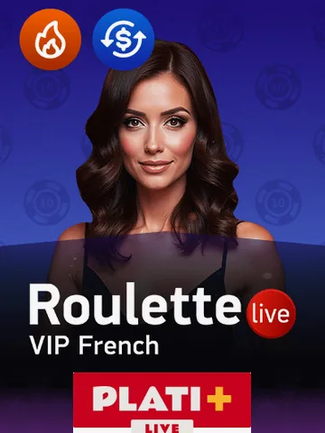 Livetafel Live Roulette French VIP Platipus Live bij LepreZone