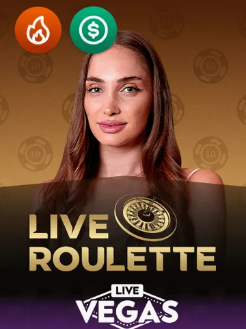 Livetafel Live Roulette Live Vegas bij LepreZone